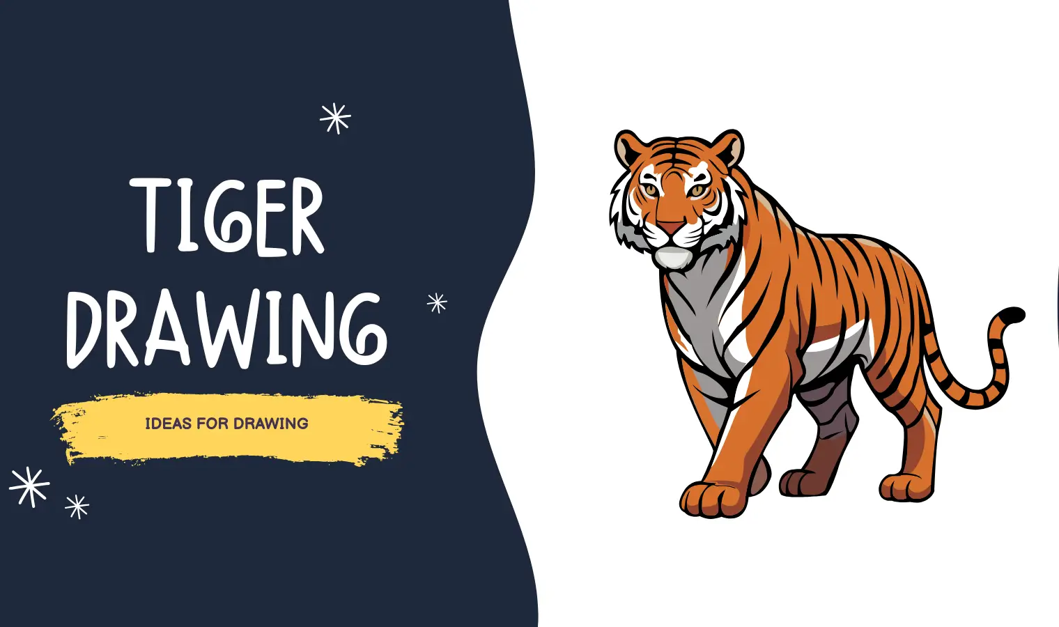 Tiger Drawing Ideas to Fill Your Sketchbook with Adventure